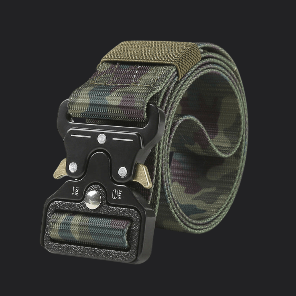 Ceinture Militaire Réglable Éclair en Nylon