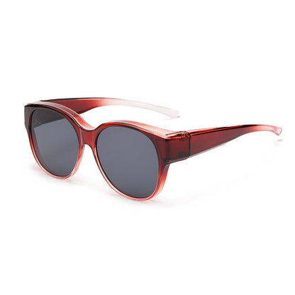 Lunettes de Soleil Femme Polarisées Protection UV400 Style Œil de Chat