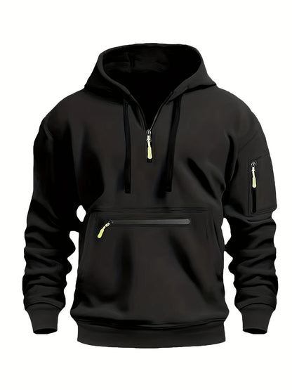 Sweat zippé capuche pour homme et femme moderne
