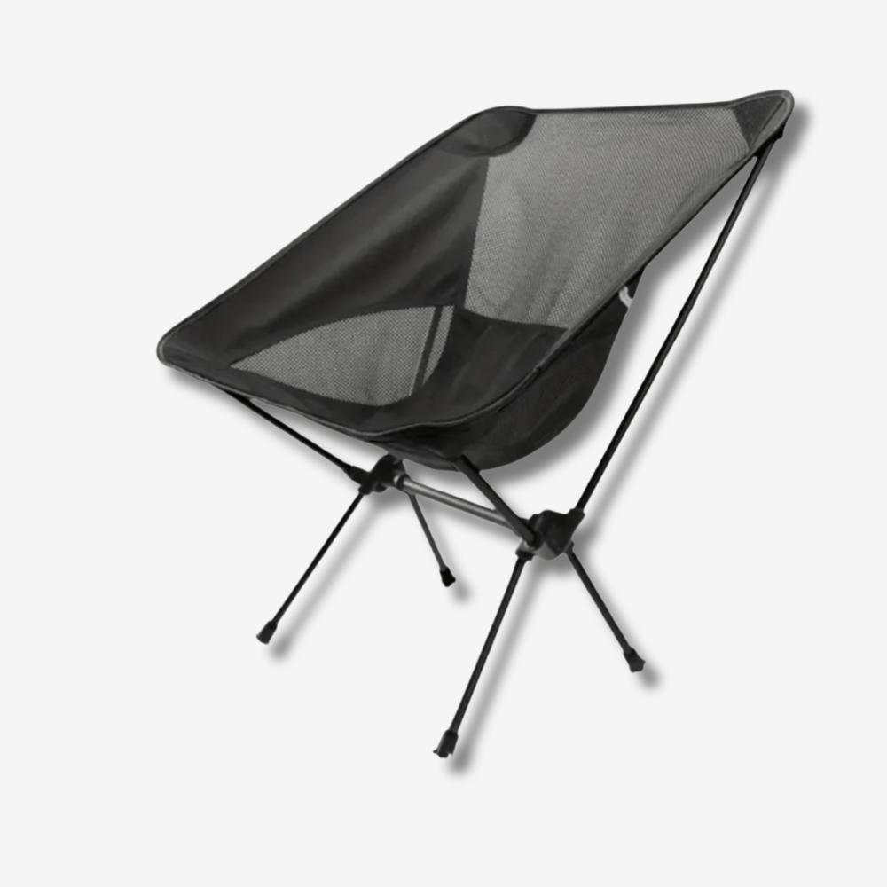 Chaise de camping compacte et robuste