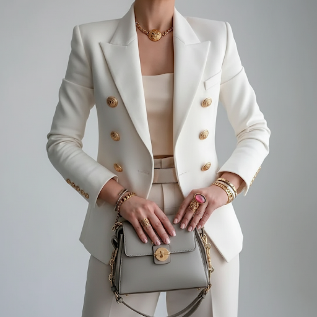 Blazer Femme Tailleur Moderne Élégant Chic - BerlinGlamour