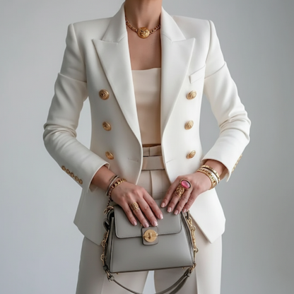 Blazer Femme Tailleur Moderne Élégant Chic - BerlinGlamour