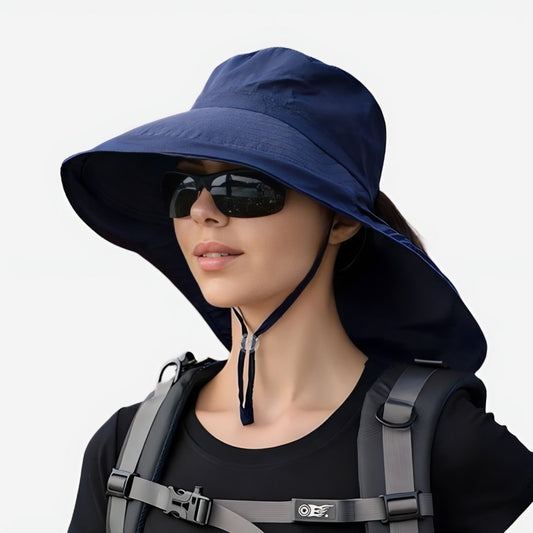 Casquette de soleil femme légère et ajustable - PanierRoyale