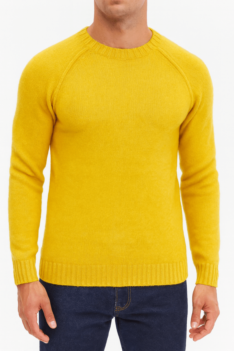 Pull Homme Col Rond Douillet et Confortable pour la Vie Quotidienne - PanierRoyale