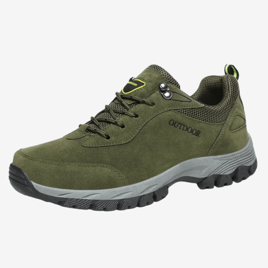 Bottines de randonnée imperméables en cuir pour homme - PanierRoyale