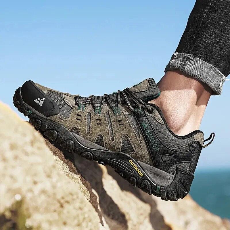 Chaussures de randonnée hommes robustes et imperméables - PanierRoyale