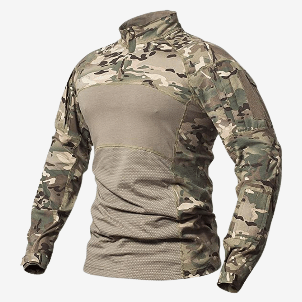 Chemise Outdoor Respirante Longue Manches Zippée - luxestyle
