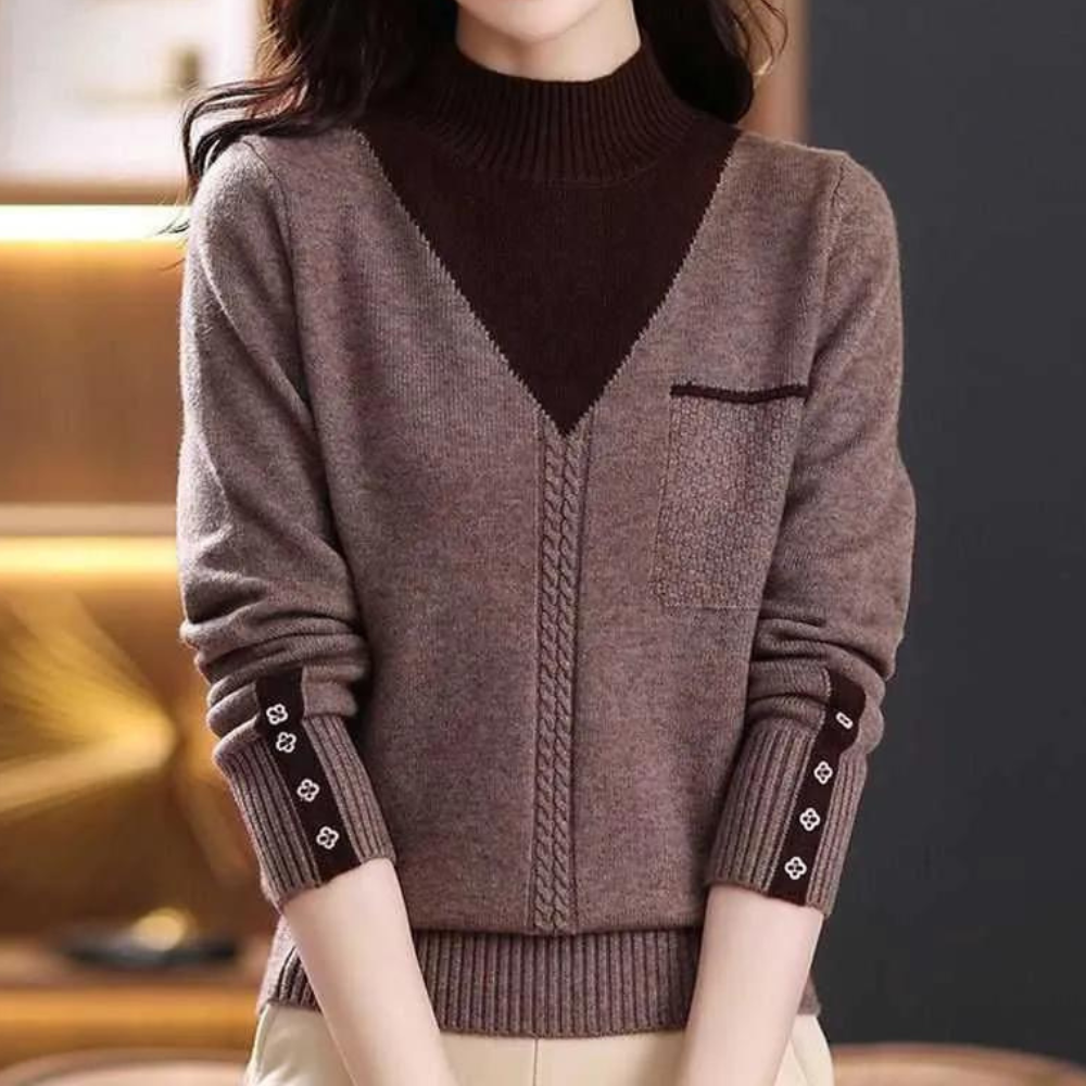 Pull Rayé Femme Chic et Confortable - PanierRoyale