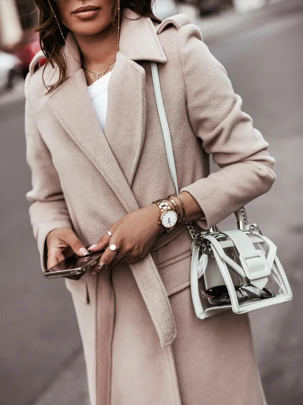 Manteau Femme Long Streetwear Tendance