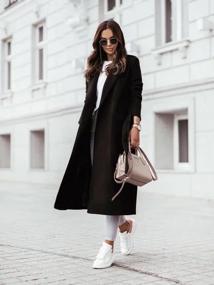 Manteau Femme Long Streetwear Tendance