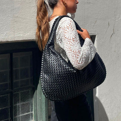 Sac à Main Tressé Chic pour Femme