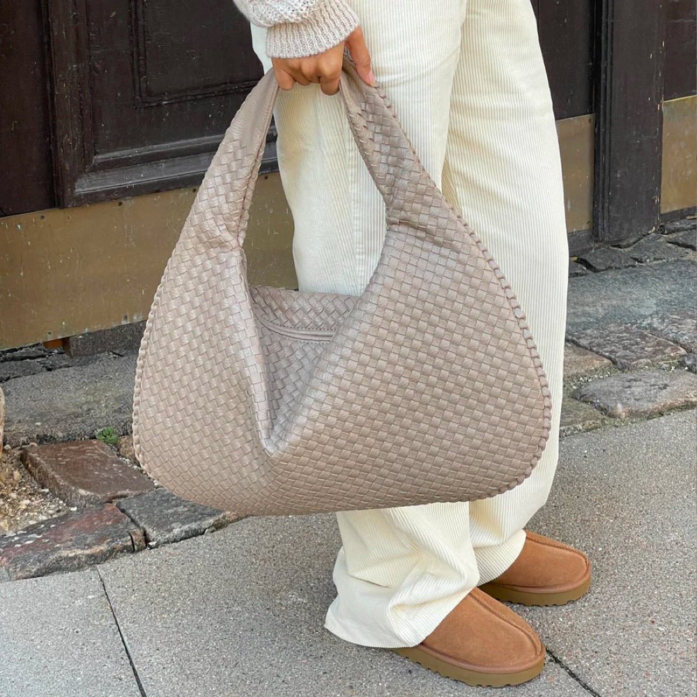 Sac à Main Tressé Chic pour Femme