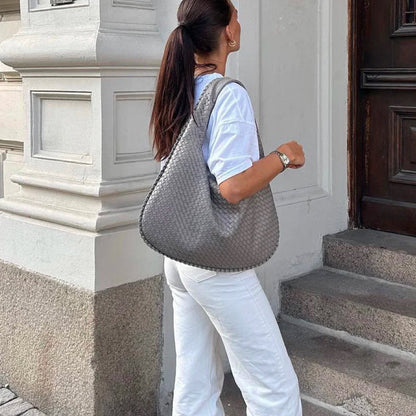 Sac à Main Tressé Chic pour Femme