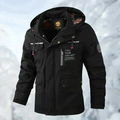 Veste Pour Homme Avec Capuche Amovible | Manches Longues