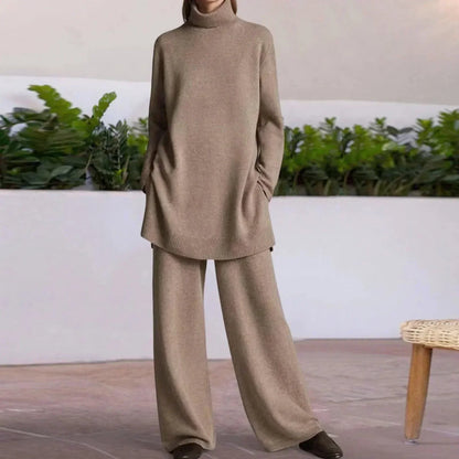 Pull Cachemire Femme Élégant avec Col Rond - PanierRoyale