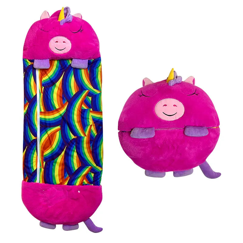 Sac de Couchage Enfant Léger avec Imprimé Dinosaure