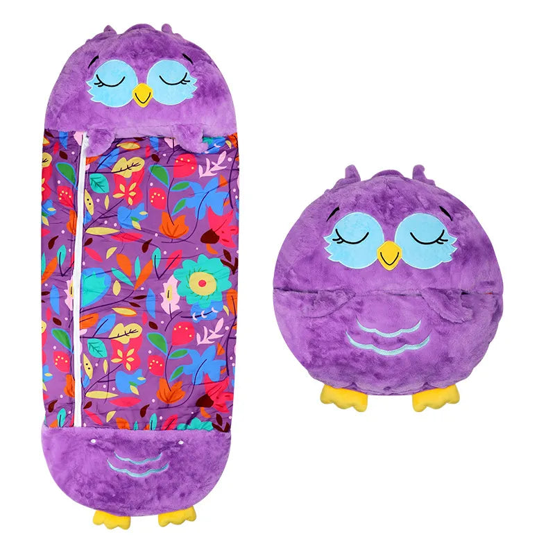 Sac de Couchage Enfant Léger avec Imprimé Dinosaure