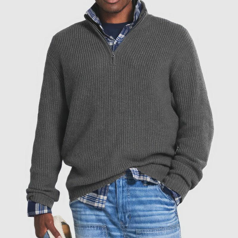 Pull à Capuche avec Zip pour Homme
