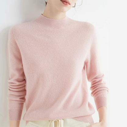 Pull Femme en Laine Mérinos Douce et Chaude