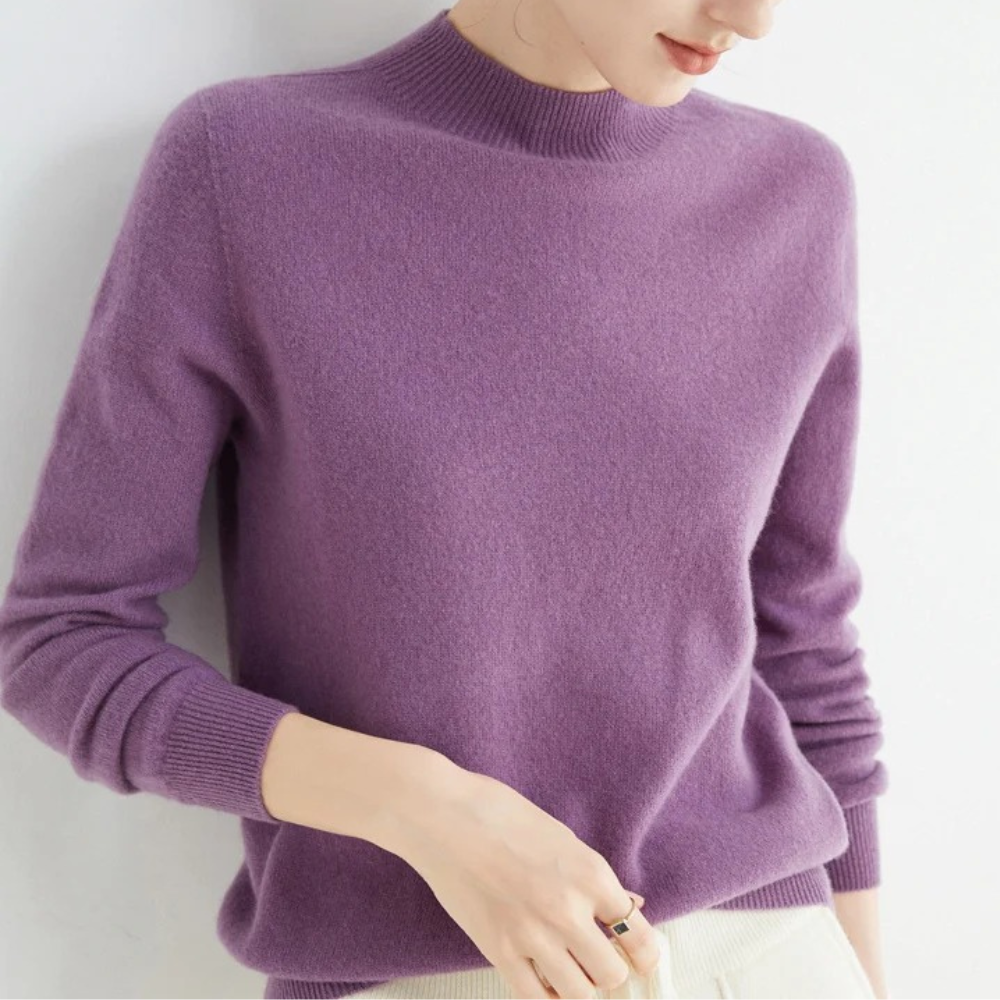 Pull Femme en Laine Mérinos Douce et Chaude - PanierRoyale