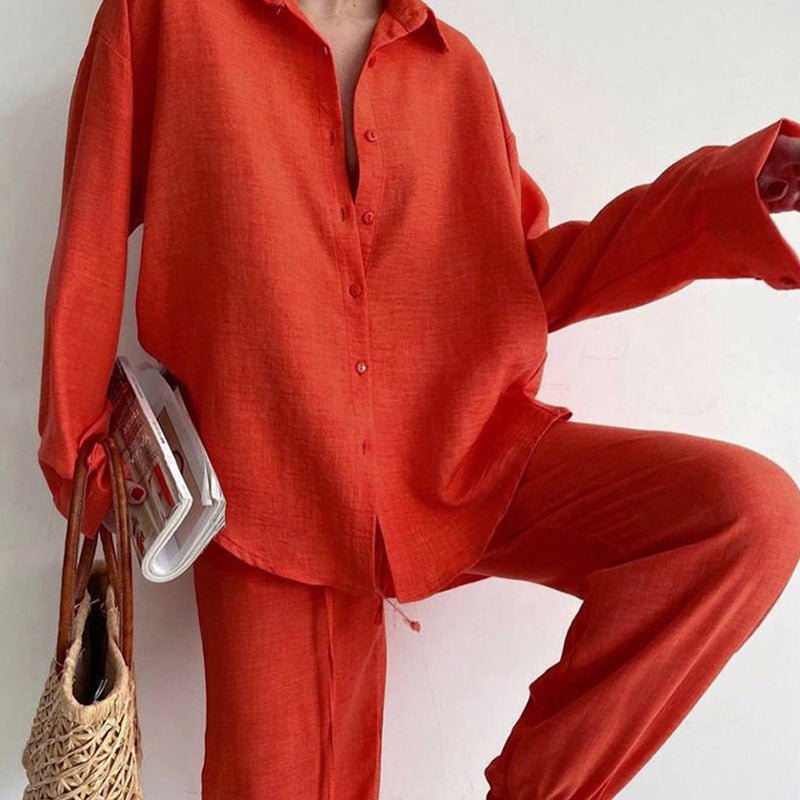 Robe Été Femme Décontractée - Ensemble Deux Pièces en Lin Léger et Confortable