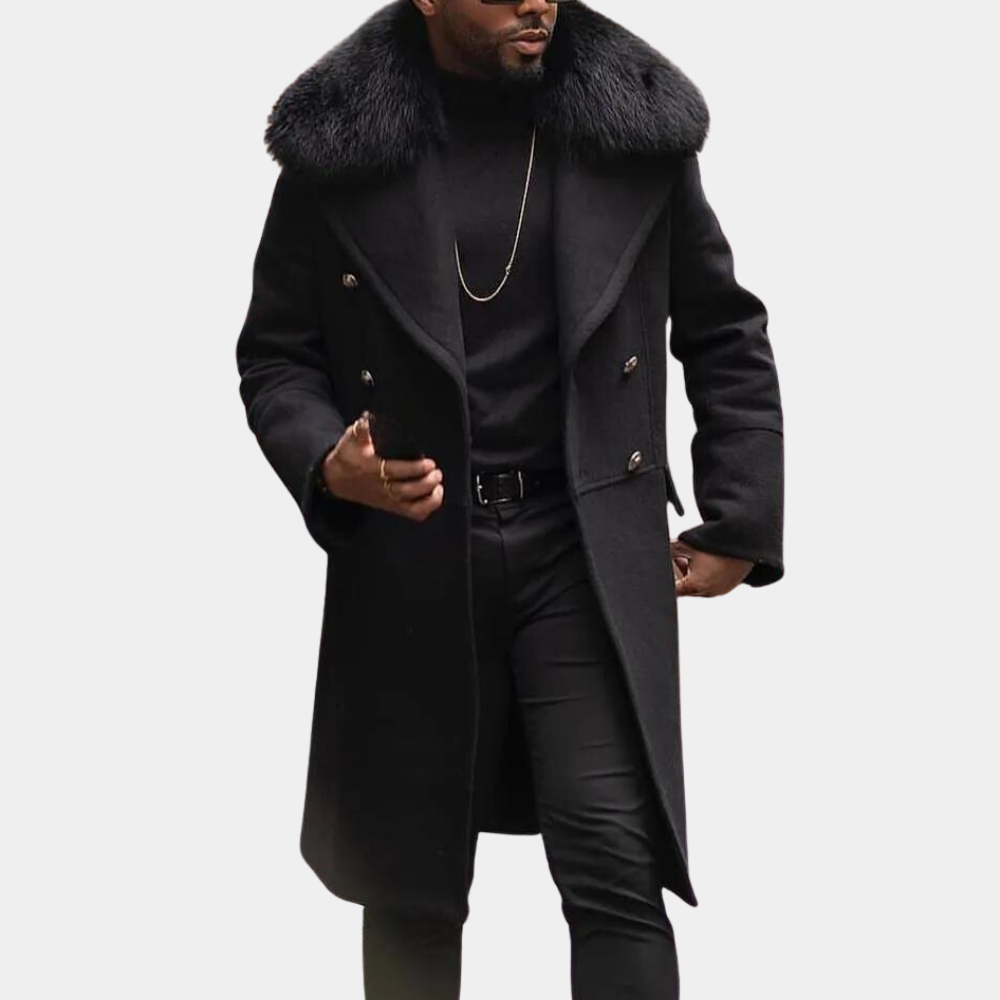 JOSE - Manteau d'Hiver à Col Élégant pour Hommes