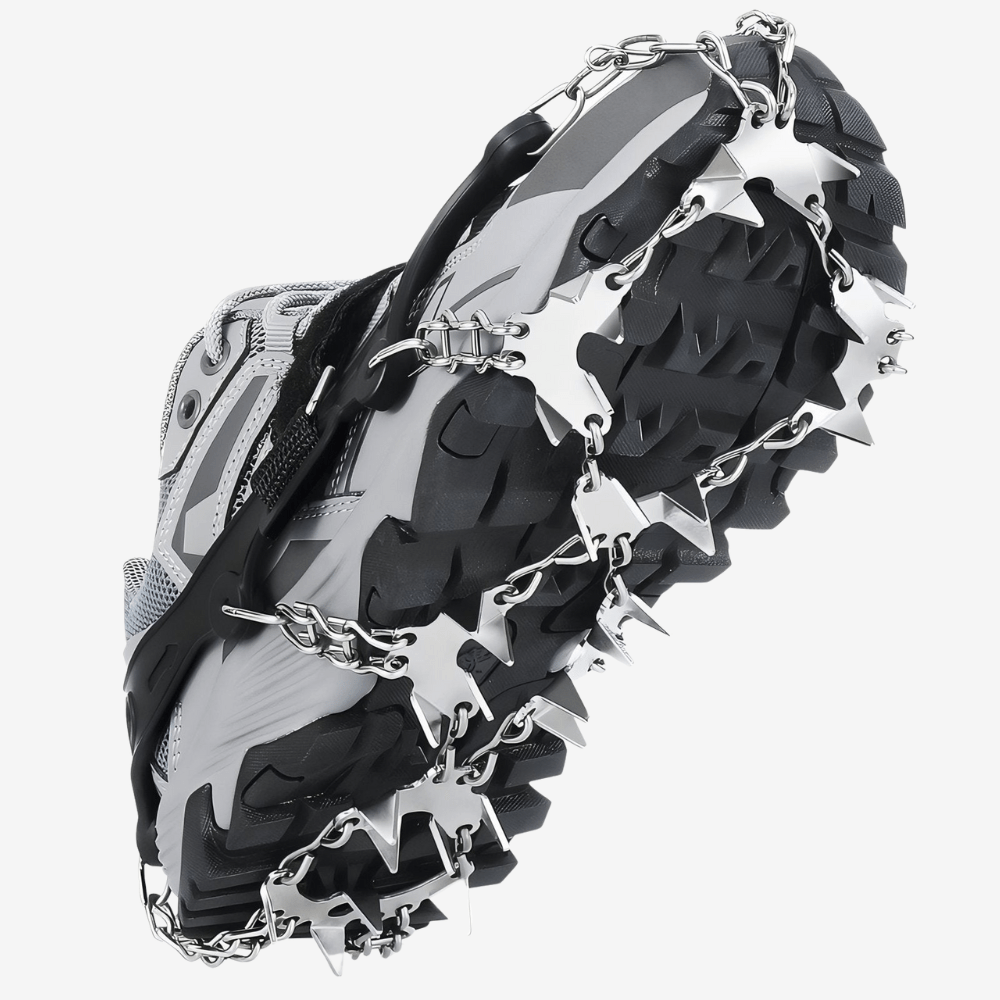 Crampons de marche tout-terrain à 32 pointes de traction - luxestyle