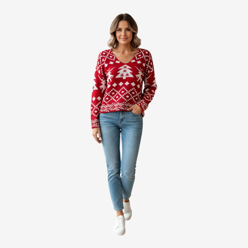 Pull Élégant Manches Longues pour Femme - PanierRoyale