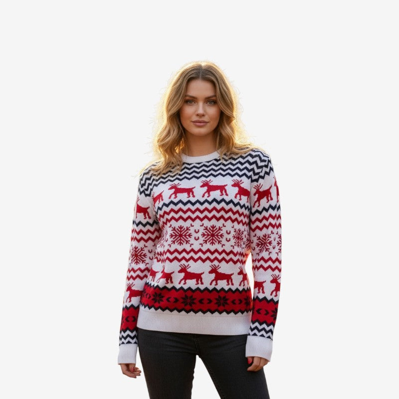 Pull Hiver Chic à Manches Longues pour Femme - PanierRoyale