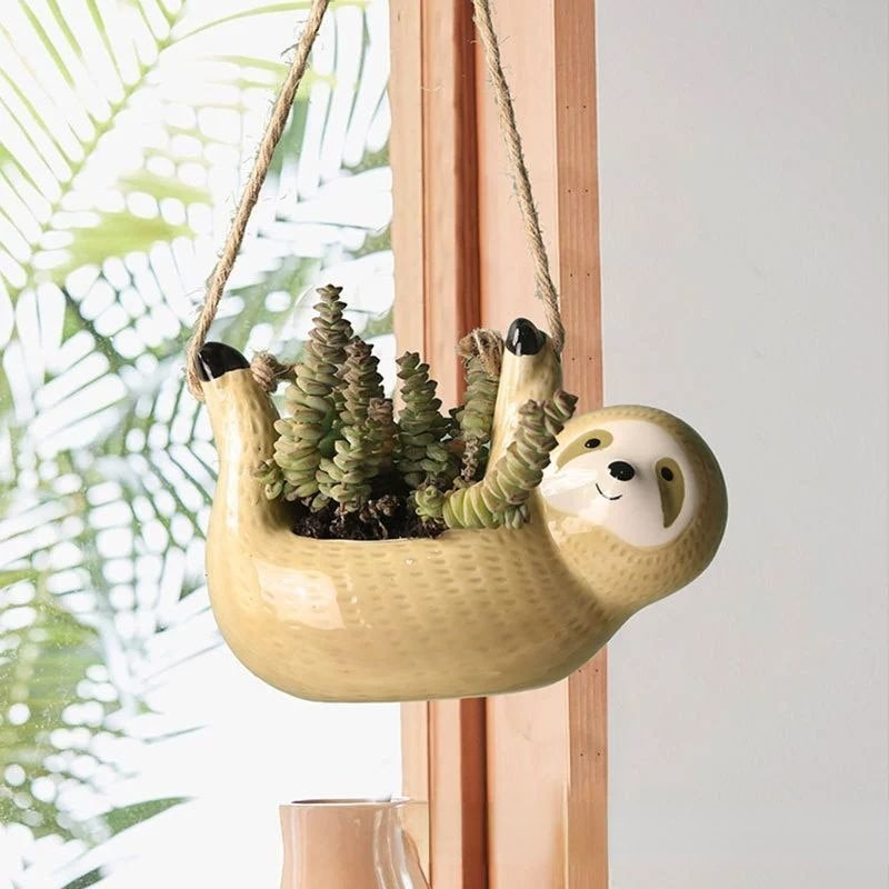 Jardinière Murale en Bois Design Élégant