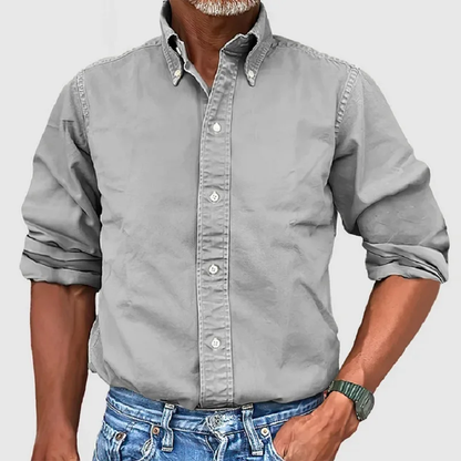Chemise Homme Classique Manches Longues pour Mariage et Soirée