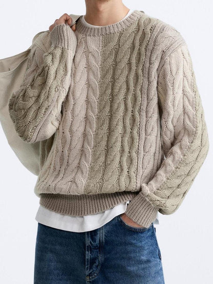 Pull en maille à pompons, classique et élégant