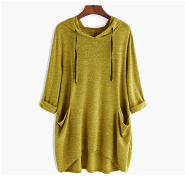 Sweat Capuche Femme Confort avec Poche pour Femme Décontractée
