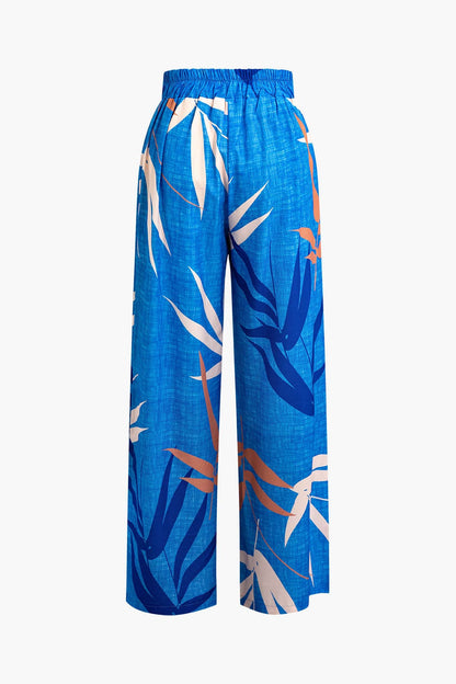 Ensemble Deux Pièces Top Nœud et Pantalon Bamboo