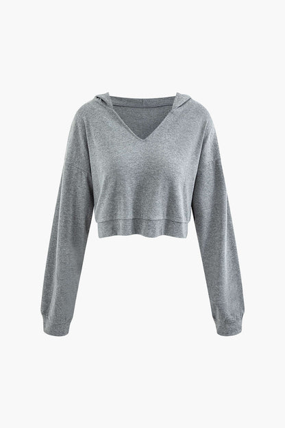Ensemble Décontracté Hoodie et Jupe Midi