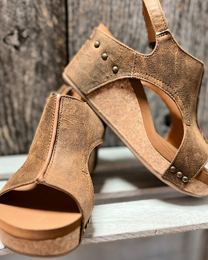 Sandales de ville confortables pour femme