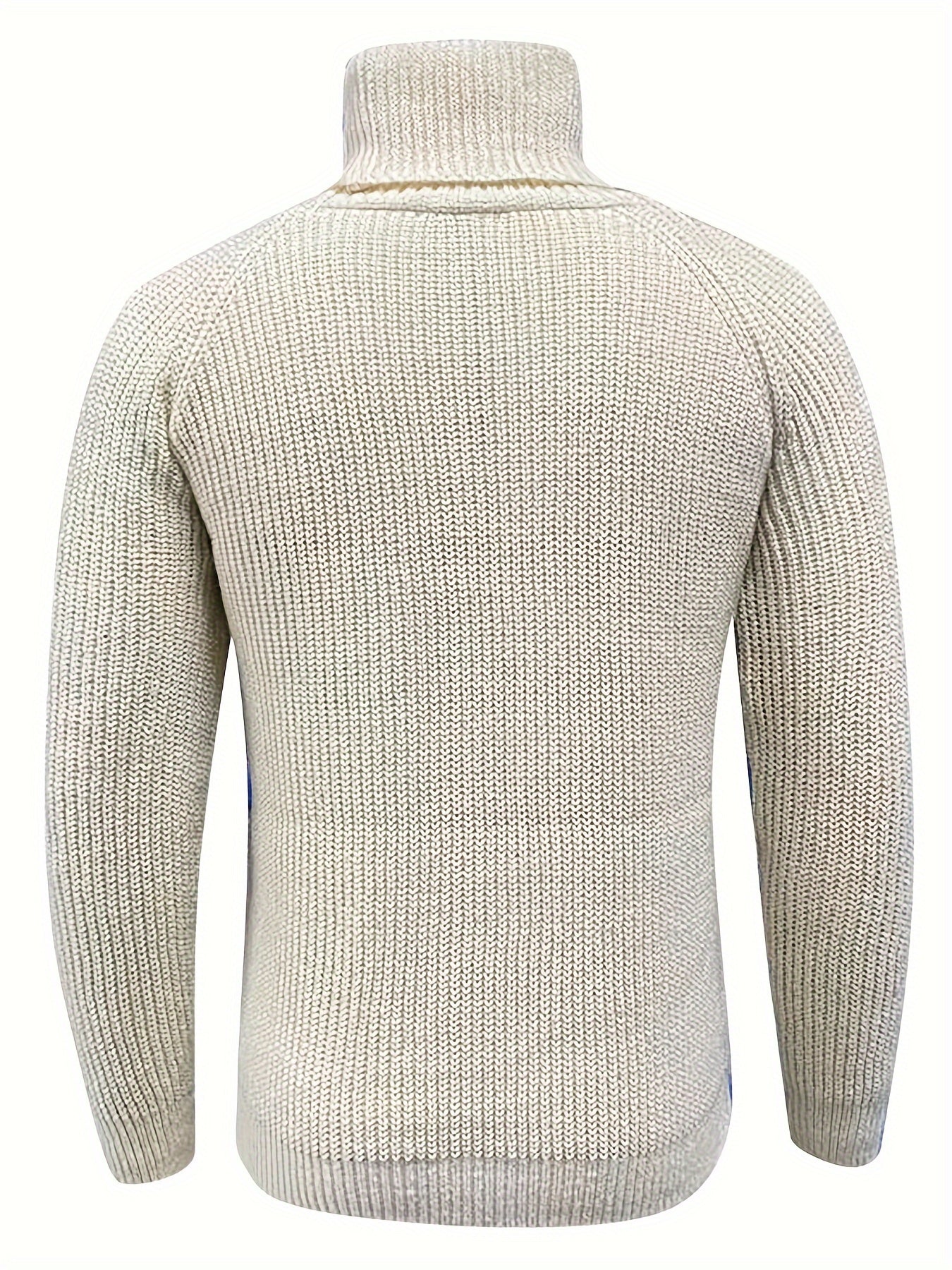 Pull homme col roulé chaud pour hiver