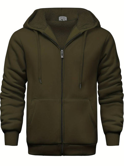 Sweat à Capuche Zippé Confort pour Homme au Quotidien