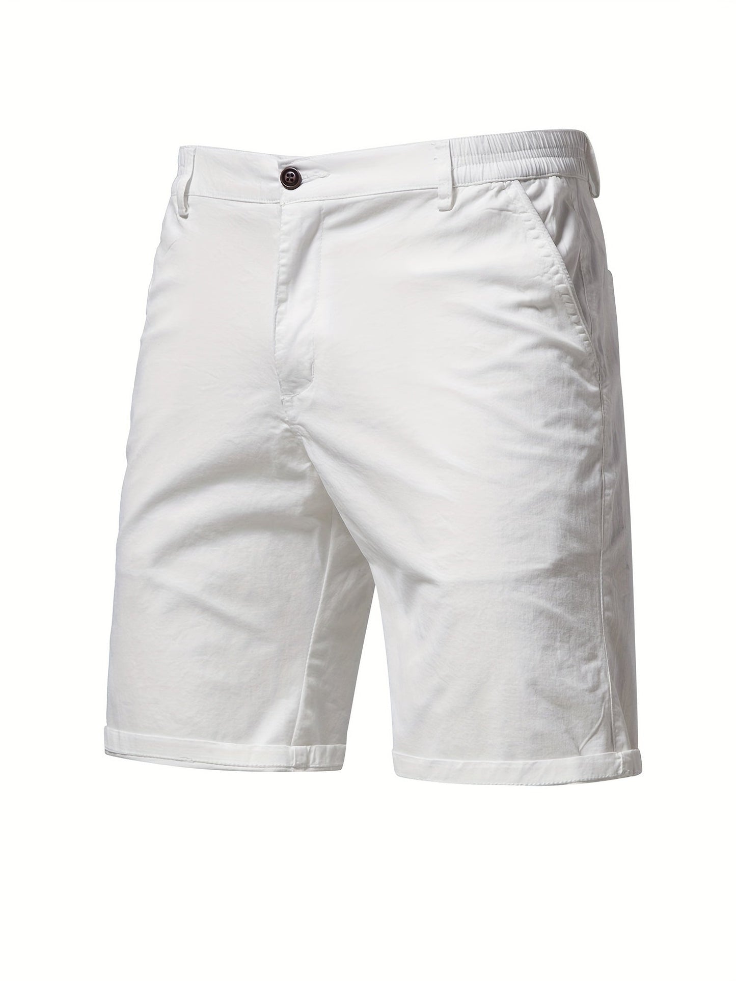 Short Homme Décontracté Gris Élastiqué