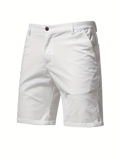 Short Homme Décontracté Gris Élastiqué