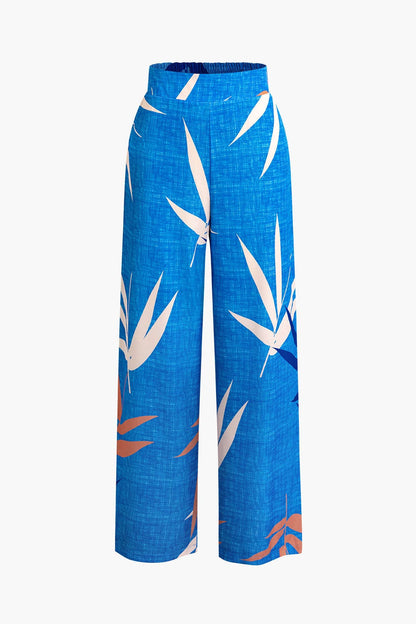 Ensemble Deux Pièces Top Nœud et Pantalon Bamboo