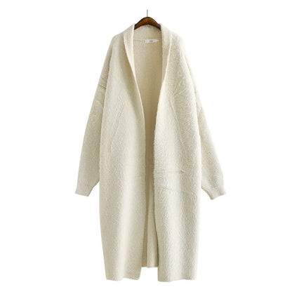 Manteau Femme Long Élégant Style Hiver