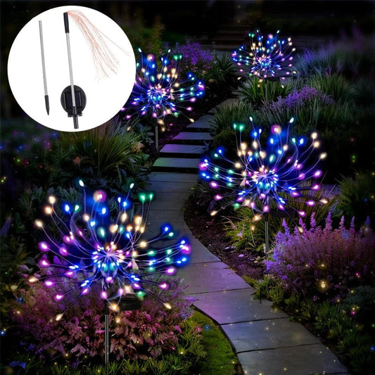 Lampe Solaire Jardin Colorée et Décorative - PanierRoyale