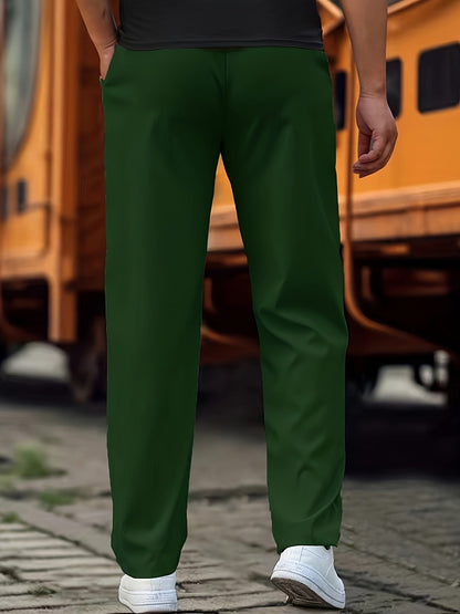 Pantalon Homme Élégant et Confortable pour la Vie Quotidienne