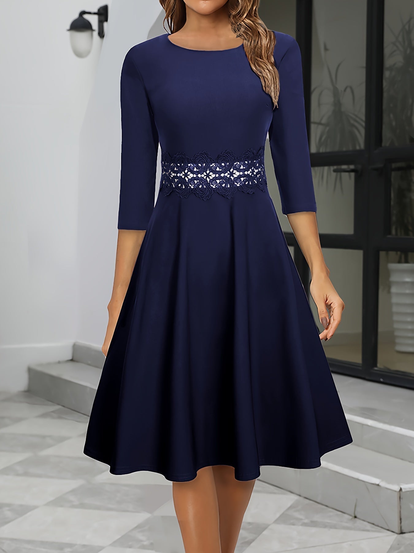 Robe Soirée Chic Pour Femme Taille Midi