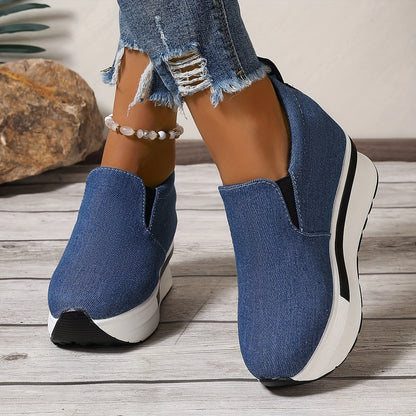 Baskets décontractées Jeans avec Semelle Antidérapante
