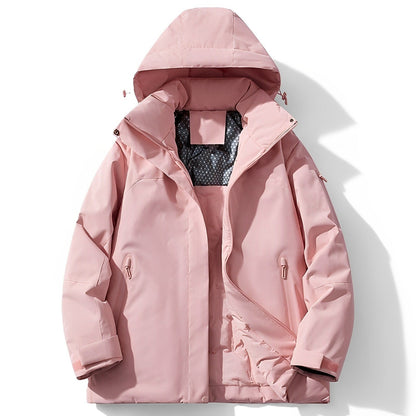 Manteau Homme Hiver Doublure Chaude et Capuche