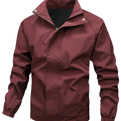 Veste imperméable homme verte légère