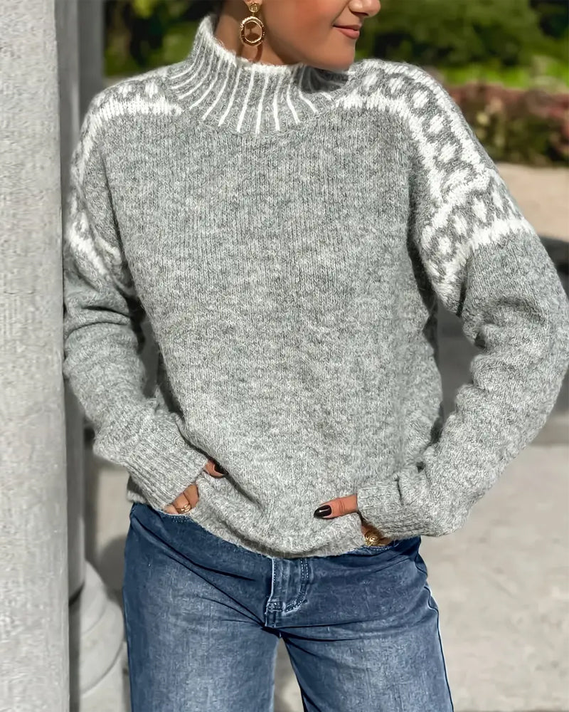 Pull Femme Hiver Chaud et Confortable - BerlinGlamour