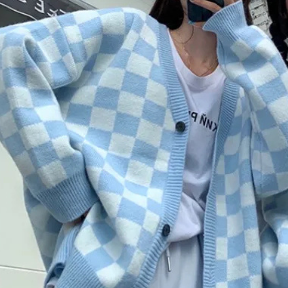 Cardigan chaud à Motif - vue 3